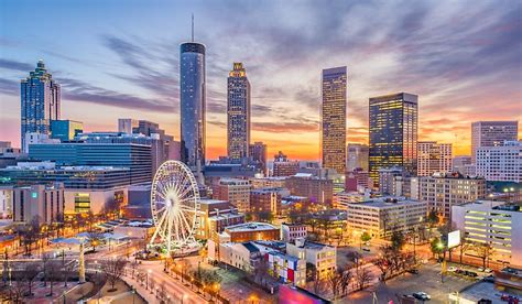Atlanta, the capital of Georgia, U.S. .